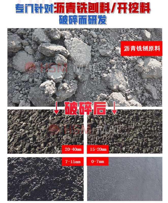 瀝青路面破碎機可破物料廣 瀝青路面破碎機可破物料廣